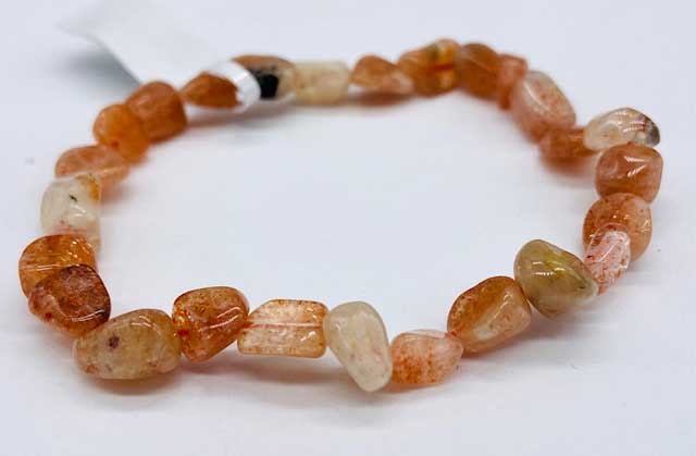 Sunstone gemstone bracelet (image for) Sunstone gemstone bracelet