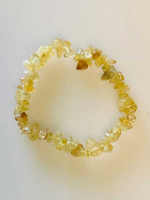 Citrine chip bracelet (image for) Citrine chip bracelet