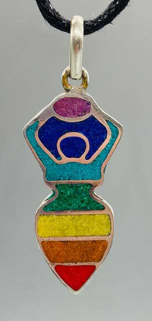 1 3/4" Chakra Goddess (image for) 1 3/4" Chakra Goddess