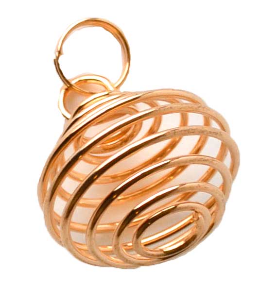 (set of 24) 1" Copper Plated coil (image for) (set of 24) 1" Copper Plated coil