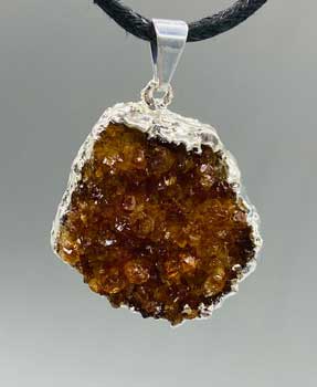 Citrine druse (image for) Citrine druse