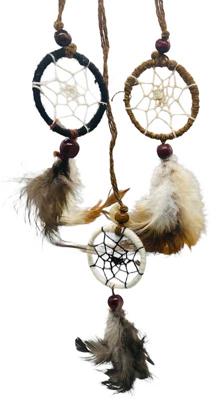 (set of 6) 1 1/2" Dreamcatcher (image for) (set of 6) 1 1/2" Dreamcatcher