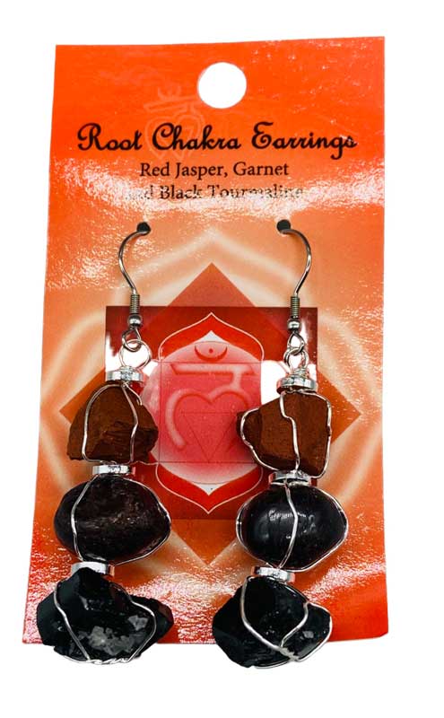 Root chakra earrings (image for) Root chakra earrings
