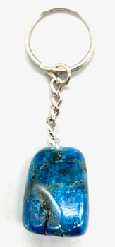 Apatite, Blue keychain (image for) Apatite, Blue keychain