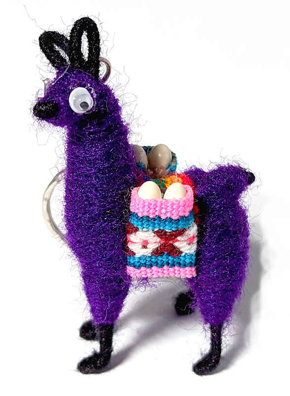 Vision Llama key ring (image for) Vision Llama key ring