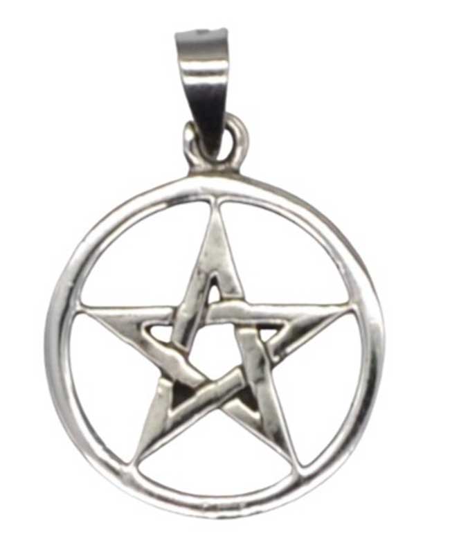 3/4" Pentagram sterling (image for) 3/4" Pentagram sterling