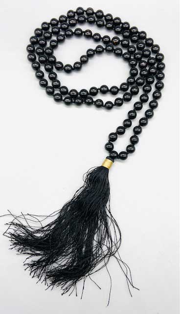 Tourmaline, Black japmala (image for) Tourmaline, Black japmala