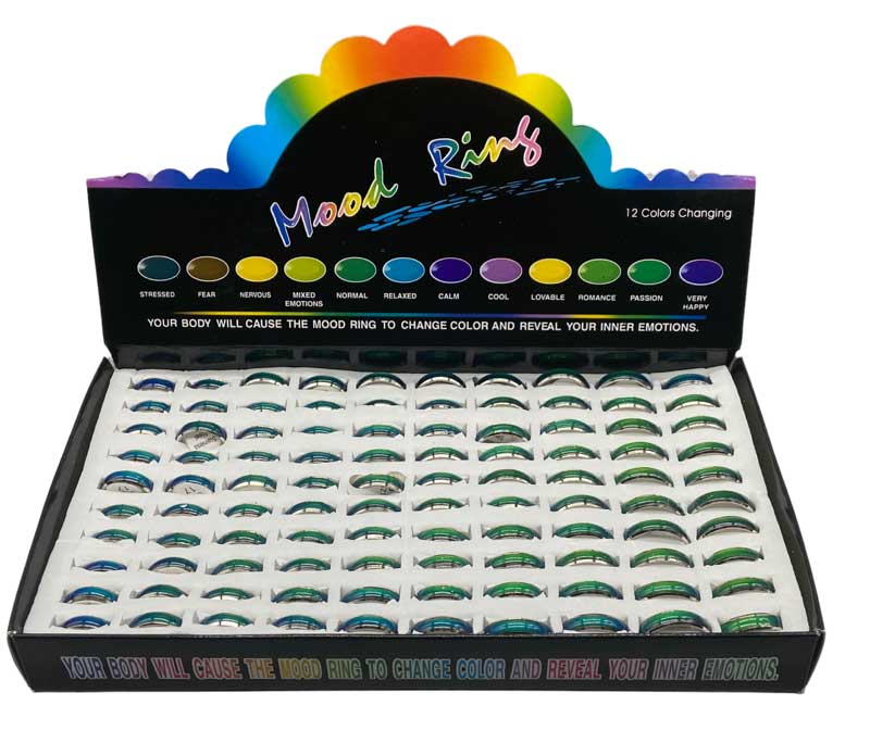 (set of 100) 6mm Mood rings (image for) (set of 100) 6mm Mood rings