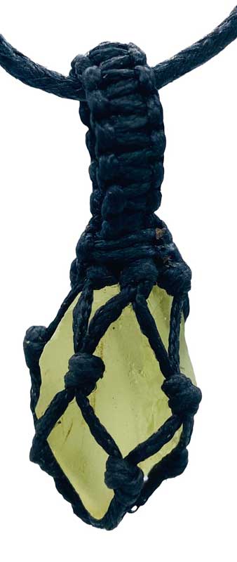 Lemon Quartz rough tread cage pendant (image for) Lemon Quartz rough tread cage pendant