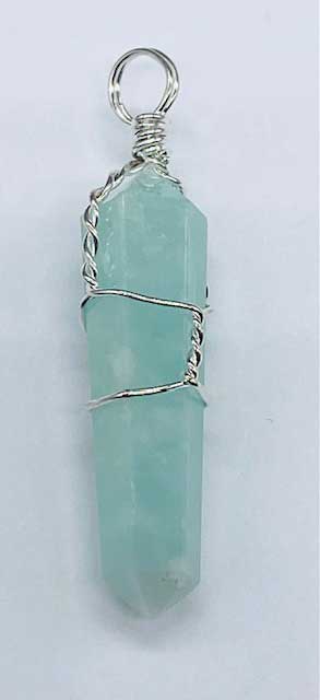 (set of 5) Amazonite wire wrapped point (image for) (set of 5) Amazonite wire wrapped point