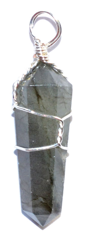 (set of 5) Labradorite wire wrapped point (image for) (set of 5) Labradorite wire wrapped point