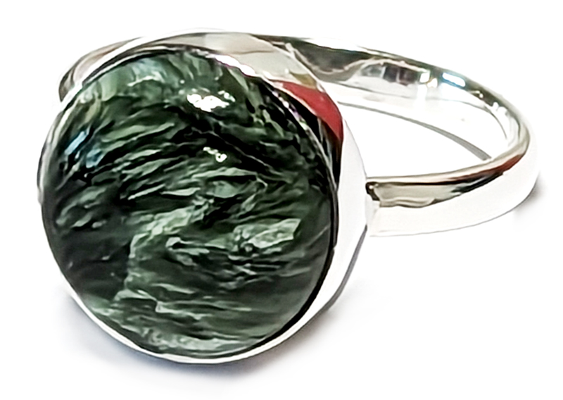 size 8 Seraphinite ring (image for) size 8 Seraphinite ring