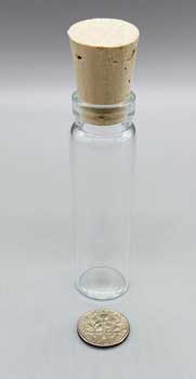 4dr glass vial w/ cork (image for) 4dr glass vial w/ cork