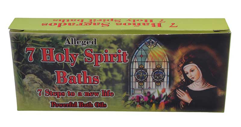 (set of 7) 7 Holy Spirit bath oils (image for) (set of 7) 7 Holy Spirit bath oils