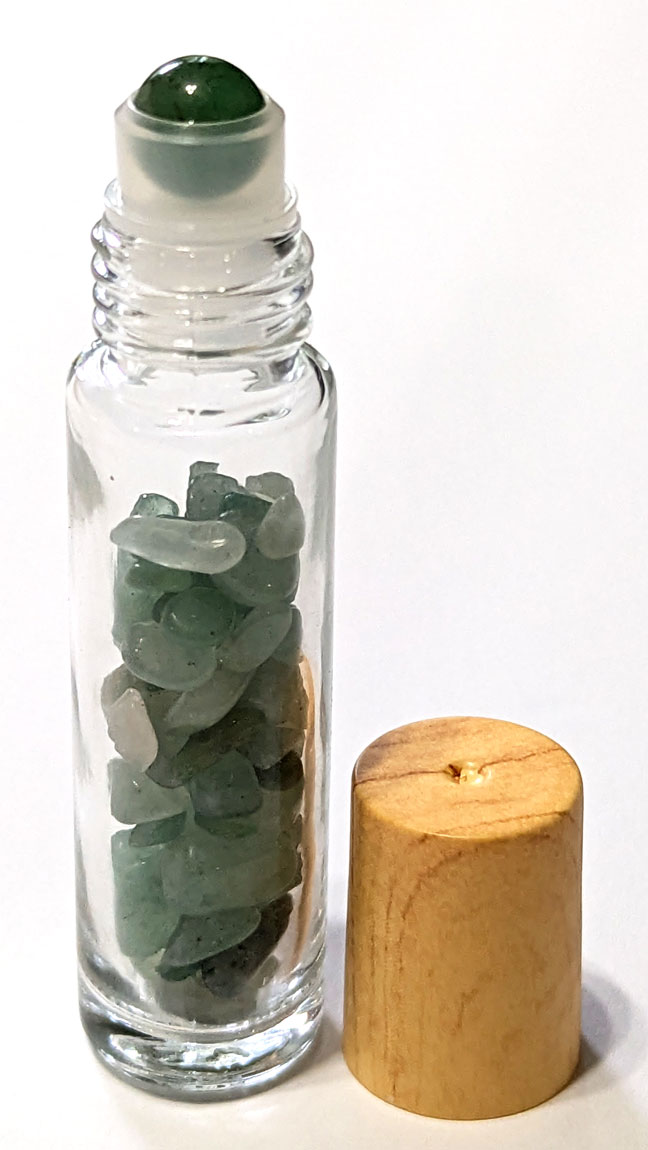 Aventurine green in roller bottle 10ml (image for) Aventurine green in roller bottle 10ml