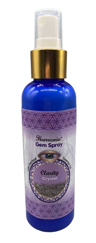 150ml Clarity/ Quartz/ Patchouli gem spray (image for) 150ml Clarity/ Quartz/ Patchouli gem spray