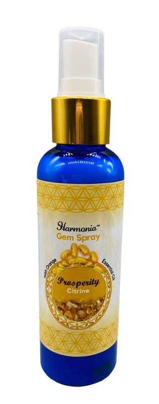 150ml Prosperity/ Citrine/ Orange gem spray (image for) 150ml Prosperity/ Citrine/ Orange gem spray
