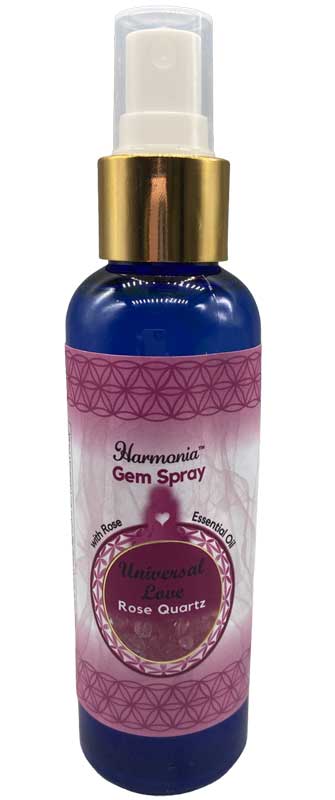 150ml Universal Love/ Rose Quartz/ Rose gem spray (image for) 150ml Universal Love/ Rose Quartz/ Rose gem spray