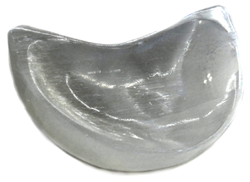 4" Selenite Half Moon bowl (image for) 4" Selenite Half Moon bowl