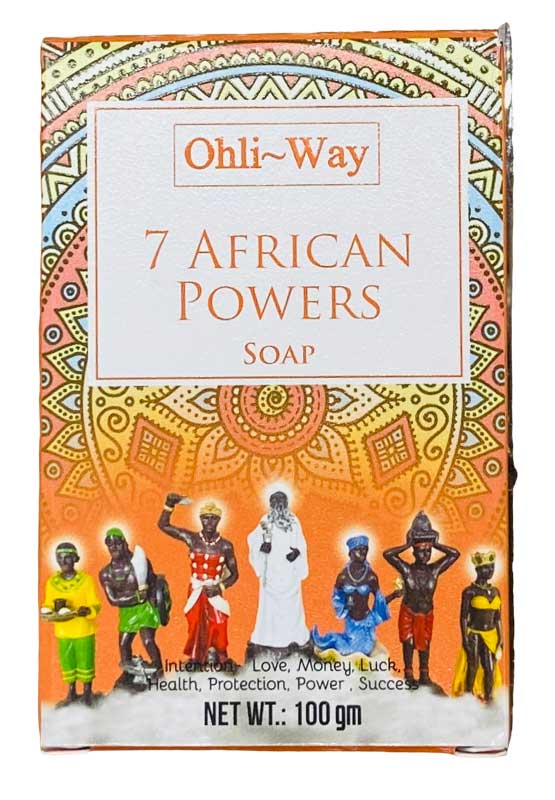 100gm 7 African Powers soap ohli-way (image for) 100gm 7 African Powers soap ohli-way