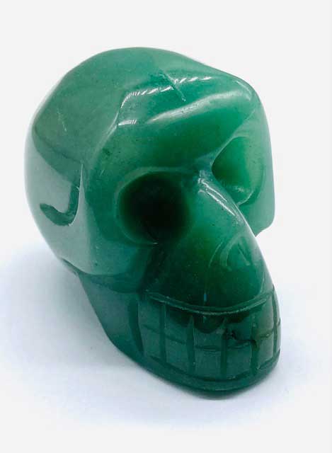 ~2" Aventurine, Green Skull (image for) ~2" Aventurine, Green Skull