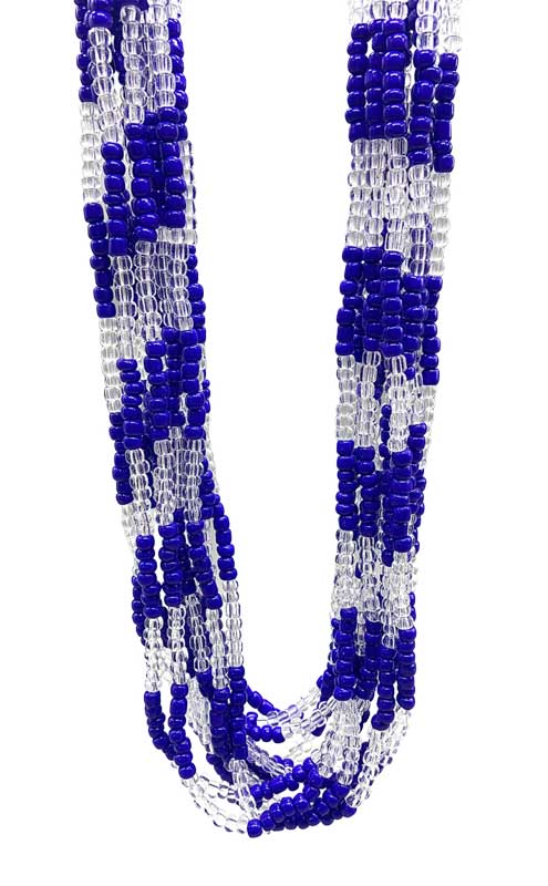 (set of 12) Yemaya santeria necklace (image for) (set of 12) Yemaya santeria necklace