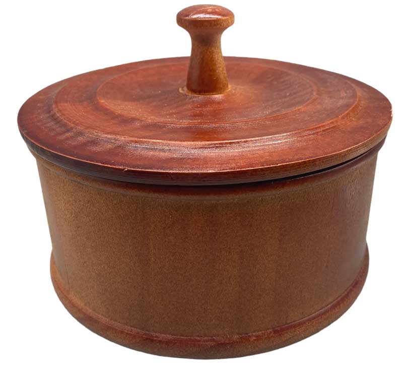 6 1/2" Wooden Bowl for Orula hand initiation (image for) 6 1/2" Wooden Bowl for Orula hand initiation